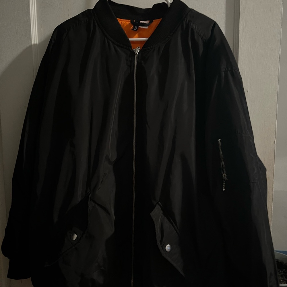 Black Bomber Jacket